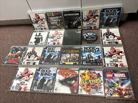 Lot Of 21 Play Station 3 PS3 Games