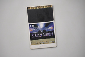 PC Engine CoreGrafx Dead Moon Japan NEC Hu-Card game US Seller