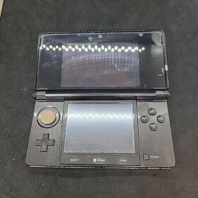 FOR PARTS - Nintendo 3DS System CTR-001 Black Console Only- For Parts Or Repair 