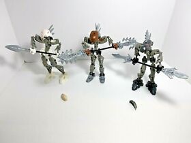 LEGO Bionicle LOT:  Vorahk 8591 + Kurahk 8588 + Panrahk 8587.