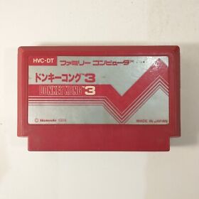 Donkey Kong 3 ~ Pulse Line (Nintendo Famicom FC NES, 1984) Japan Import