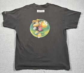 Vintage Rayman 2 The Great Escape Sega Dreamcast Video Game Promo T Shirt Size L