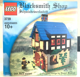 [NISB Vintage 2002] LEGO 3739 CASTLE Blacksmith Shop ORIGINAL KINGDOM 21325 @RB!