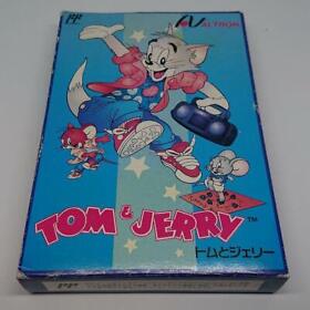 Altron 1992 TOM and JERRY Nintendo Famicom NES Used Action Japanese Retro Game 