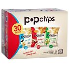 Popchips Potato Chips, Variety Pack, 0.8 oz, 30-count