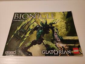 LEGO 8980, Building Instructions, Bionicle, ONLY INSTRUCTION