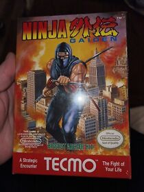 Ninja Gaiden Tecmo Nintendo Nes Game New Factory Sealed Very Good VGA WATA CGC