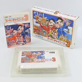SUPER CHINESE 3 Famicom Nintendo 7459 fc