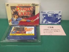 NES -- DRAGON UNIT -- Boxed. Famicom. Japan game. 10701