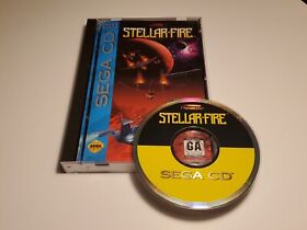 Stellar-Fire (Sega CD, 1993) CIB Complete W/ Manual! Works Great! FREE SHIPPING!