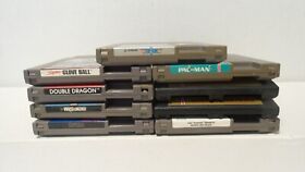 Nintendo NES Lot of 9 Games Cartridge Only Double Dragon Batman Super Glove Ball