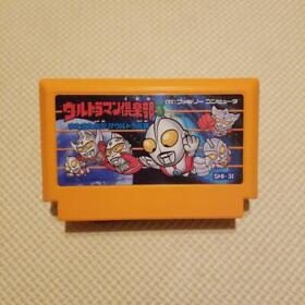 Nintendo Famicom SNE Ultraman Club 3 Japanese Software Game
