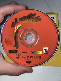 King of Fighters: Evolution (Sega Dreamcast, 2000) DISC ONLY TESTED & WORKING