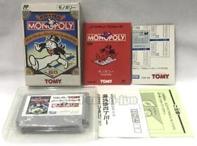 FAMICOM NES FC MONOPOLY TOMY FAMILY COMPUTER BOXED