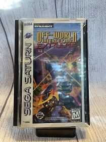Off-World Interceptor Extreme (Sega Saturn, 1996) Authentic Complete Used Condit