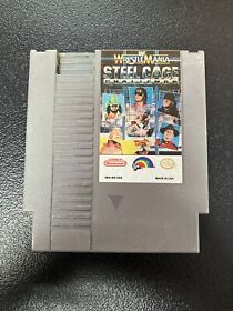 WWF WrestleMania: Steel Cage Challenge (Nintendo, 1992 NES probado