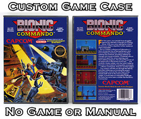 Bionic Commando - Nintendo NES Custom Case *NO GAME*
