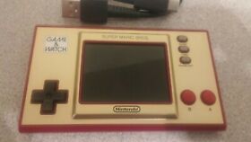 NINTENDO  SUPER MARIO BROS  GAME &  WATCH with  usb charger.