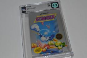 STINGER KONAMI  HANGTAB NES Nintendo - COMPLETE IN BOX  WATA CIB 9.0  (JTV83)