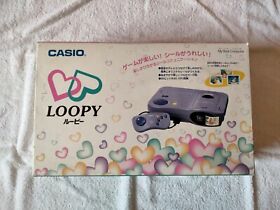 Casio Loopy Console Display Box