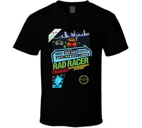 Rad Racer Nes Retro Video Game T Shirt
