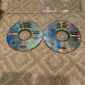 Street Fighter Collection (Sega Saturn, 1997) Discs 1 & 2 - Tested & Working!