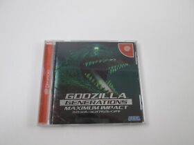 Godzilla Generations Maximum Impact Dreamcast Japan Ver Dream Cast