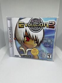 Evolution 2 Dreamcast Reproduction Case - NO DISC