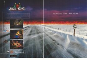 Speed Devils Print Ad/Poster Art Sega Dreamcast (A)