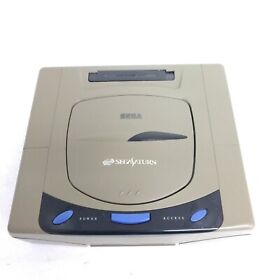 Sega Saturn Console only Japanese Gray System tested working 1 week to US 0308Y