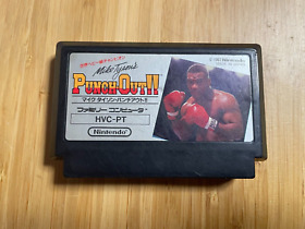 USED FC Mike Tyson's Punch Out 1987 Boxing NES Famicom Nintendo