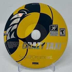 Crazy Taxi (Sega Dreamcast, 2000) Disc Only