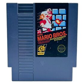 Super Mario Bros. (Nintendo NES, 1985) Authentic Tested 5 Screw Game Cartridge