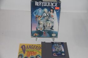 Beetlejuice Nintendo NES Game And Box No Manual CIB