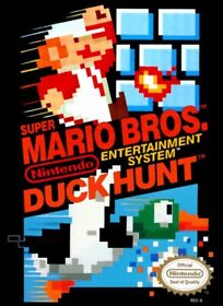Nintendo NES Spiel - 2in1: Super Mario Bros. 1 + Duck Hunt US Modul