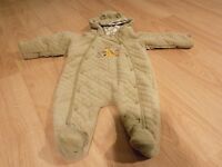 Infant Size 6-9 Months Disney Baby Winnie the Pooh Tigger & Roo Snow Suit Pram