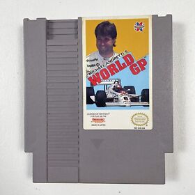 🔥Nintendo NES Michael Andretti’s World GP Authentic TESTED Cartridge🔥