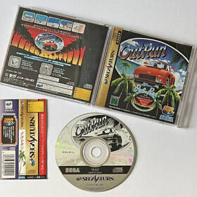 Sega Saturn Out Run with obi Japan video games used 1996 NTSC-J