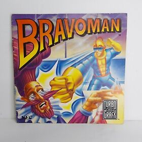Bravoman Instruction Booklet Manual Only Turbo Grafx 16 NEC