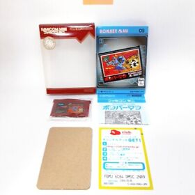 Bomberman Famicom Mini Nintendo Gameboy Advance Box Manual GBA Very Good VG