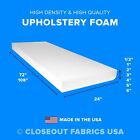 High Density Upholstery Foam Seat Cushion Replacement Sheets
