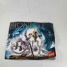 Takanuva #8596 Lego Bionicles Replacement Manual Only