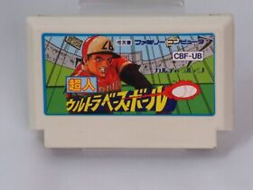 Choujin Ultra Baseball Baseball Simulator 1.000  Cart ONLY [Famicom JP ver]