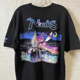 Sega Saturn NiGHTS Japanese Video Game Hanes Vintage Tee T Shirt Size XL (US L)