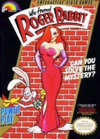 Who Framed Roger Rabbit NES Good Condition Cartridge