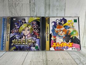 Sega Saturn Slayers Royal ＆ Melty Lancer Japanese Version USED Games