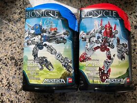 LEGO BIONICLE: Toa Tahu (8689) And Toa Hahli New Mint Condition Factory Sealed