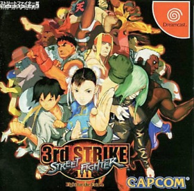 Sega Dreamcast Street Fighter III 3rd Strike Japanese Edition Very Good GP