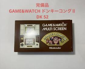 [With Box] Game and Watch Donkey Kong 2 II Game Watch