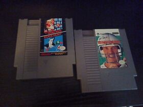 Super Mario Bros. with Duck Hunt and John Elway's Quarterback Nintendo NES Game